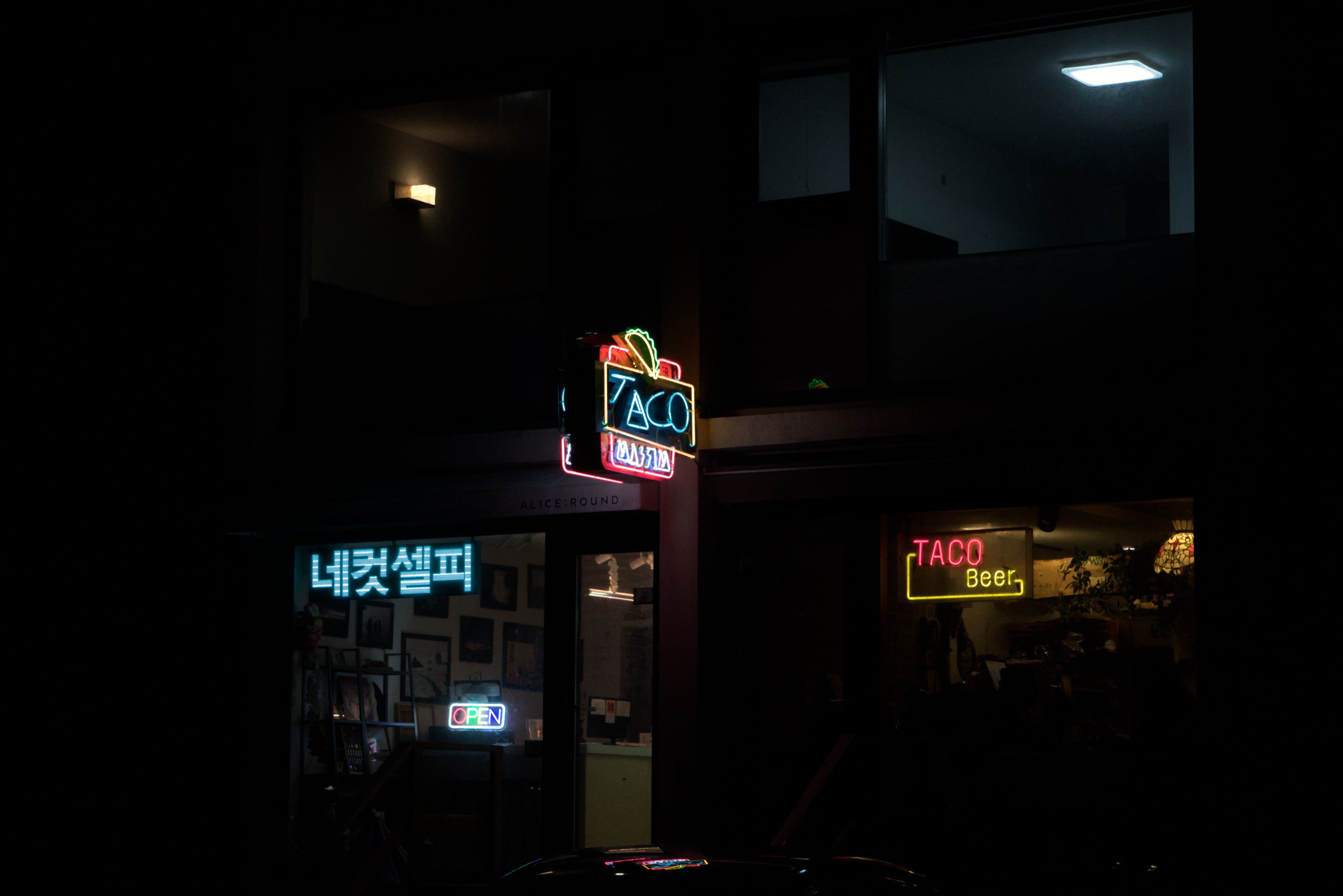 A taco place on Jeju.